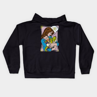 Mamma’s Little Monster Kids Hoodie